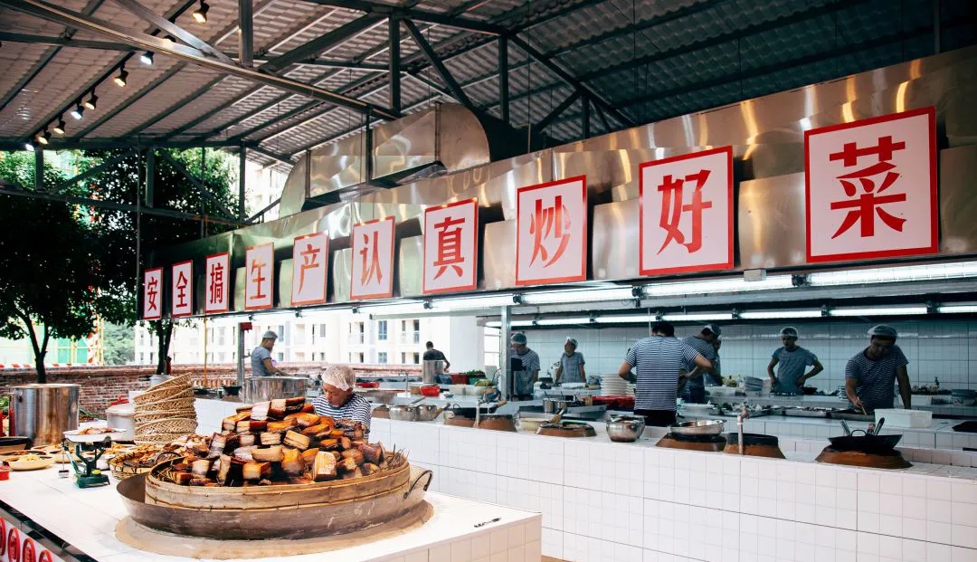 粤菜这样的餐饮空间设计会不会让你想当年？